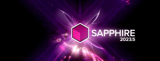 蓝宝石视觉特效AE插件Sapphire 2023.5一键安装汉化支持Win/Mac