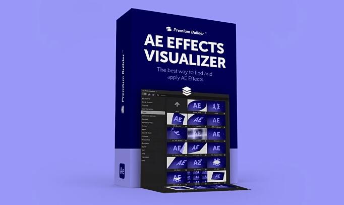 AE脚本 290种视觉特效可视化预设 Effects Visualizer