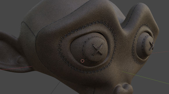 Blender模拟真实缝线针迹生成插件Stitch Generator v1.01