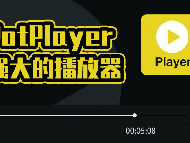 PotPlayer神级视频播放器！实时翻译英文教程！永久免费！