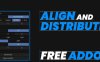 Blender对齐分布插件：AlignAndDistribute V3.0.0