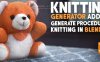 Blender针织毛衣生成器：Knitting Generator v4.0