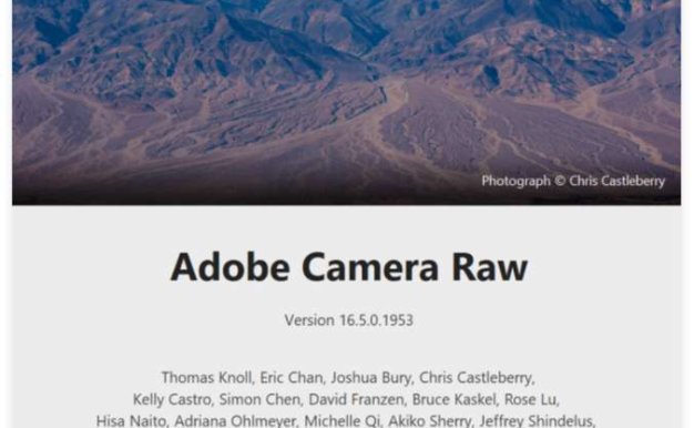 ACR滤镜PS增效工具 Camera Raw 16.5支持Win/Mac