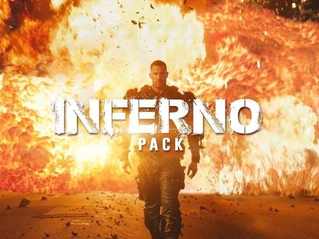 4K视频素材-146个电影爆炸火焰燃烧特效合成动画：BigFilms – Inferno Blockbuster Pack