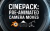 Blender相机动作全定制动画预设插件：Cinepack V4 2.2.1 – Pre-Animated Camera Moves 2024