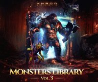 168种奇幻游戏音效库：Khron Studio – Monster Library Vol.3