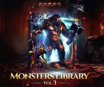 168种奇幻游戏音效库：Khron Studio – Monster Library Vol.3