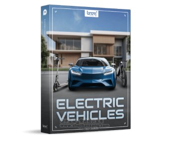 1396种电动汽车音效库：Boom Library – Electric Vehicles