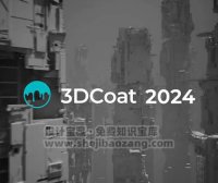 游戏模型雕刻纹理制作软件：3D Coat V2024.26 Win