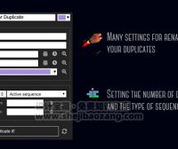 PR一键序列复制脚本Aescripts Duplicate It! V1.0.1 附使用教程