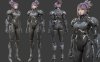 Blender女性机器人人物角色3D模型Flycat – Robot Girl