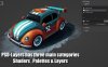 Blender贴图分层材质纹理绘制修改插件 PSD-Layers V1.5.1 + 使用教程