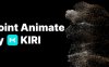 Blender静态三维模型转粒子消散特效动画插件 Point Animate by Kiri Engine v1.0.0