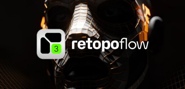 Blender三维模型拓扑插件 RetopoFlow 4 – Retopology Toolkit V4.0.2