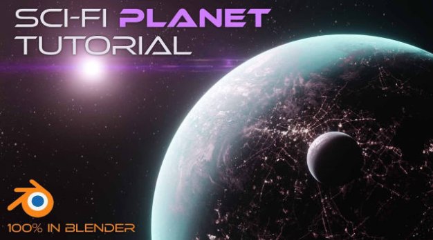 Blender太空星球行星着色器资产预设 Planet – Blender Shader V1.0.3