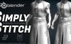 Blender三维针痕缝线插件 Simply Stitch V1.0