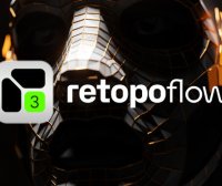 Blender三维模型拓扑插件 RetopoFlow 4 – Retopology Toolkit V4.0.2