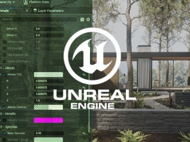 UE5三维贴图材质基础教程 Udemy – Introduction to Materials in Unreal Engine 5