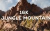 Blender/OBJ高山3D模型贴图材质资产 16K Jungle Mountain