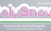 3DS MAX积雪覆盖模拟场景插件 CGTrader – PolySnow Plus v1.04 for 3ds max 2016-2025